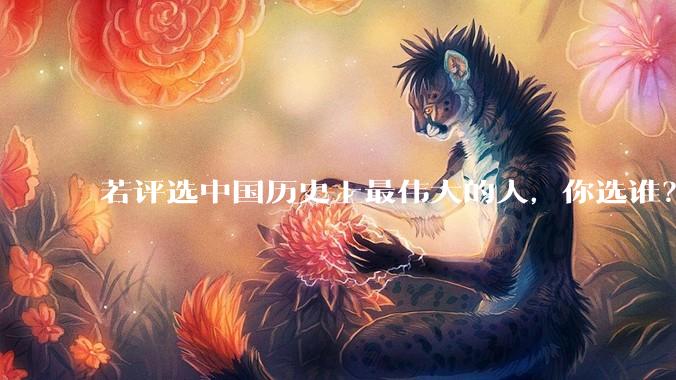 若评选中国历史上最伟大的人，你选谁？